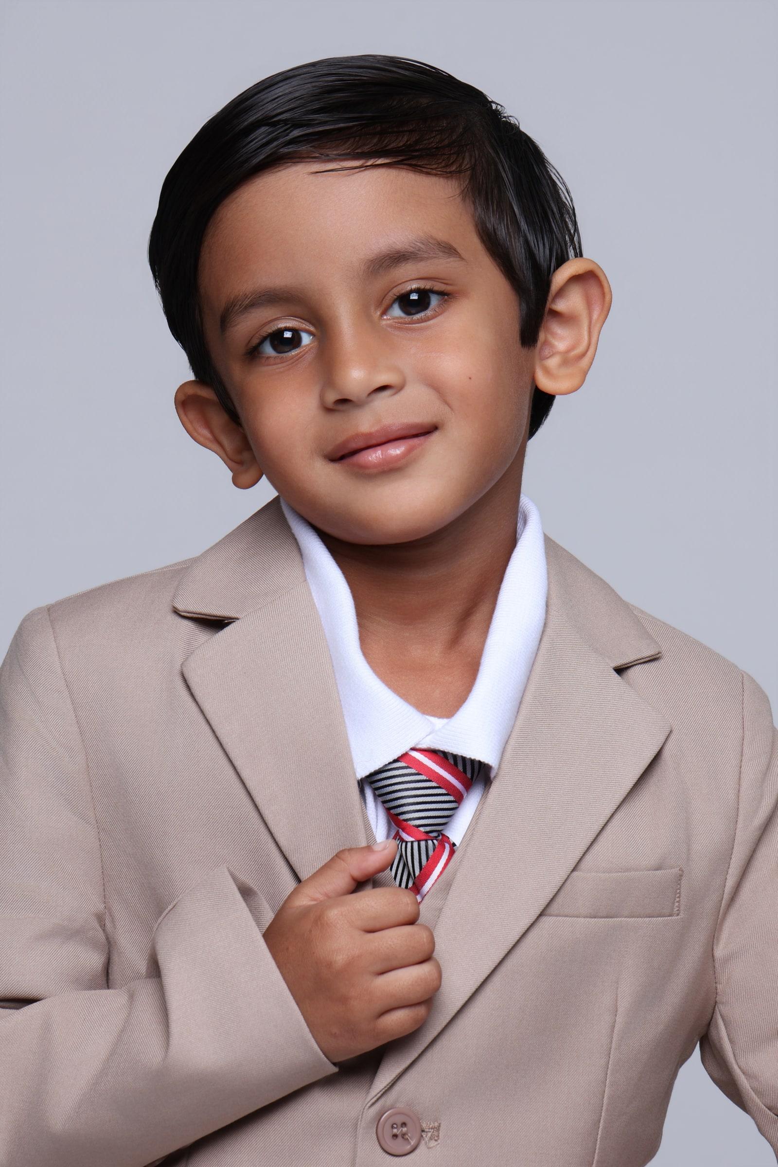 Anagh, child model, portrait